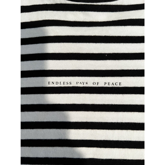 Denim & Flower Ricky Singh Mens Polo Pullover Shirt Blue white Stripe Size Small - Picture 3 of 6